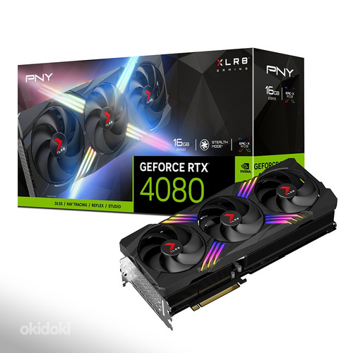 PNY GeForce RTX 4080 Verto Epic-X RGB XLR8 OC 16GB GDDR6X (фото #1)