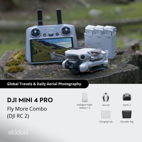 Dji mini 4pro fly more, Droon ,drone , ДРОН , квадрокоптер (фото #1)