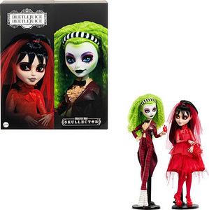 Kolekcijas leļļu komplekts Monster High Beetlejuice un Lydia (4 foto no 4)