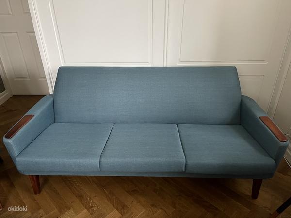 Винтажный диван и кресло (фото #2)