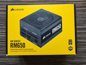 Corsair RM650 Toiteplokk 650W (80 PLUS GOLD) (4 foto / 4)