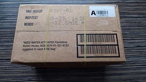 US MRE/KUIVTOIDUPAKK KAST 12TK (2 foto / 2)