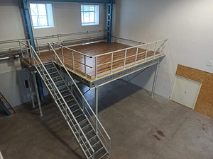 Metallist vahekorrus konstruktsioon teine korrus