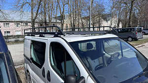 Katuse platvorm-reelingud renault trafic/vivaro/primastar (1 foto / 7)