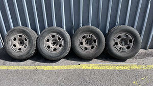 Шины 265/70R16 на дисках Navara Pathfinder Nissan (1 фото из 7)