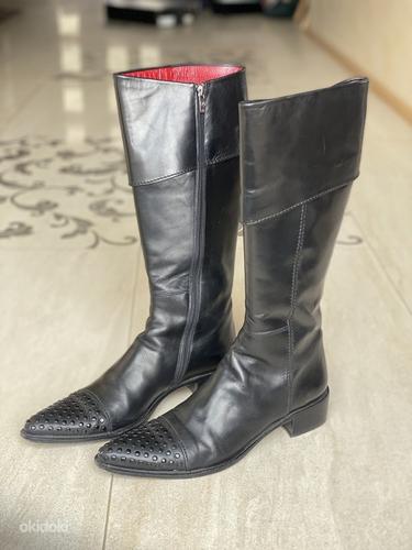 Angela Falconi vintage leather boots (foto #1)