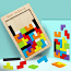 Arendav puidust puzle, tetris (foto #2)