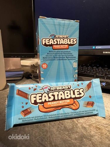 Feastables mrbeast chocolate шоколад 60g