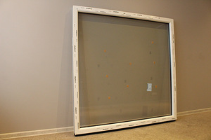 Mitteavatav plastic (PVC) aken, laiusega 1500 mm (3 foto / 6)