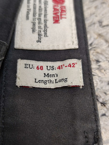 Fjällräven G1000 - matkapüksid EU60 (3 foto / 6)