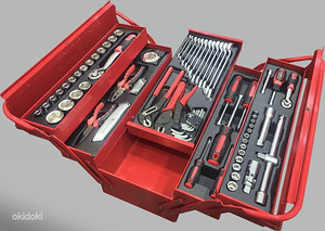 Padrunvõtmete komplekt AMPro Toolbox 76 (vähekasutatud) (1 foto / 1)