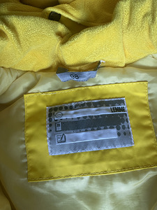 Lenne talvejope kollane suurus 98 (3 foto / 5)