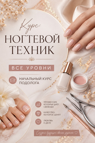 Курс «Ногтевой техник с 0»