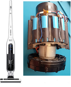 Varstolmuimeja akude vahetus Electrolux, Philips, Bosch (1 foto / 10)