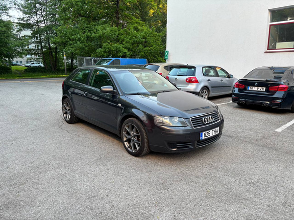 M/V Audi a3 manuaal reg makstud