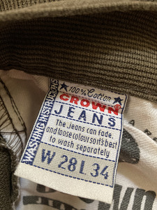 Оригинальные брюки Crown Jeans Wear (2 фото из 2)