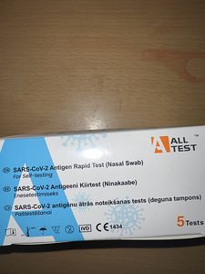 SARS-CoV-2 Antigeeni Kiirtest 5tk