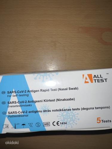 SARS-CoV-2 Antigeeni Kiirtest 5tk (foto #1)
