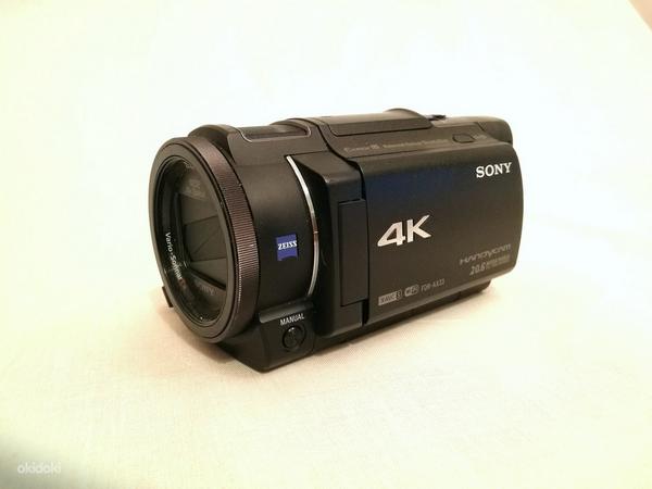 Videokaamera Sony AX33 4K Handycam woth Exmor R CMOS s (foto #1)