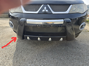 Mitsubishi outlander ГУБА