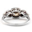 Золотое кольцо с бриллиантами 1,38 карата и рубинами 0,39 карата (фото #5)