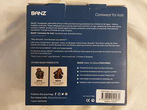 Новые BANZ наушники 0-2 г (3 фото из 3)