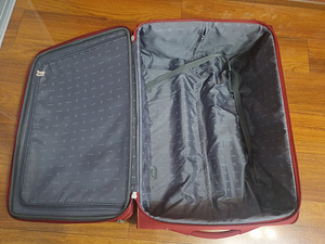 Punane kohver TRAVELITE reisikohver kott pagas (5 foto / 5)