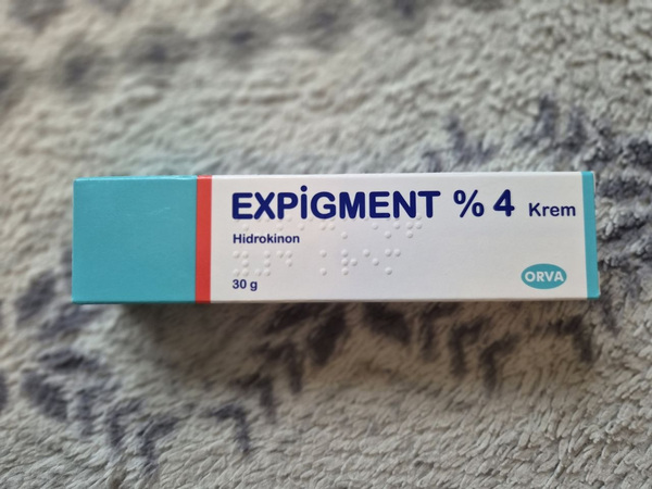 UUS! Expigment Cream 4% pigmendilaikudele , Türgi , kreem