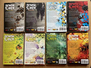 Demon slayer manga (3 foto / 6)