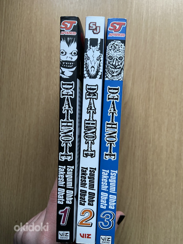 Manga Death Note, 3 osad inglise keeles (foto #3)