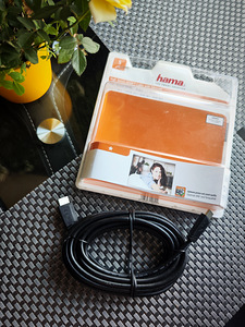 High Speed HDMI Kaabel Hama 5m, Uus! (5 foto / 6)