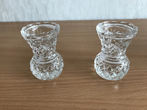 Хрусталь стаканы, стопки, маленькие вазы, рюмки. (3 фото из 7)