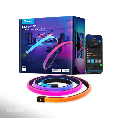 Govee RGBIC LED Neon Rope Lights for Desks