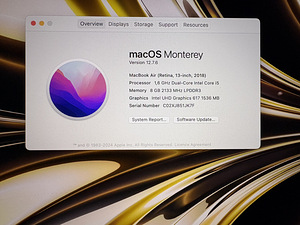 Macbook Air 2018 (3 фото из 6)