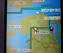 Карта GPS глубины