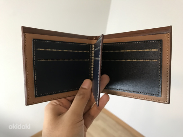 Vintage meeste rahakott krediitkaardihoidjaga –Uus (foto #7)