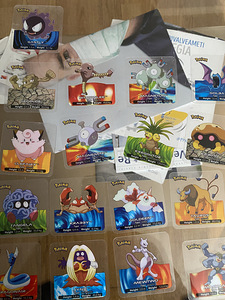 POKEMON NINTENDO LAMINCARDS,LAMINEERITUD KARDID 2006a,41 PCS (2 foto / 4)