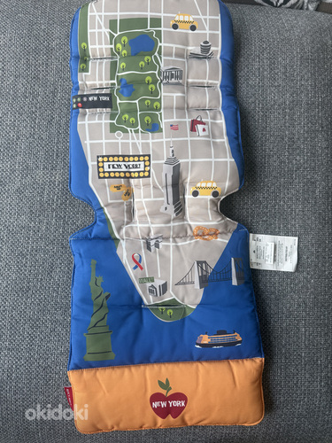 Универсальный матрасик для коляски, Maclaren (York City Map)