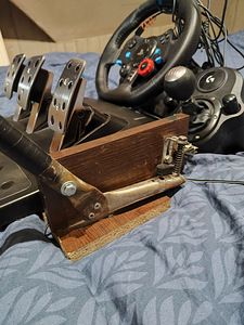 Logitech G29 roolikomplekt+ diy käsipidur (2 foto / 2)