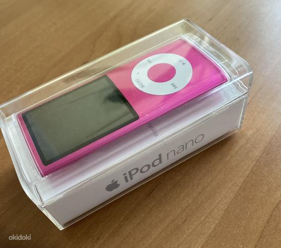 Немного б/у Apple iPod розовый (фото #3)