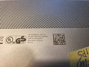 HP Elitebook 745 G5 (2 foto / 7)