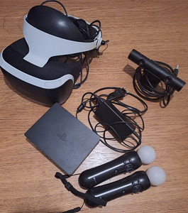 PlayStation®VR + 2 PS Move mängupulti + PS Camera (2 foto / 7)