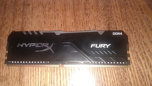 Hyperx fury ddr4 8gb 2666mhz rgb cl16 (2 foto / 4)