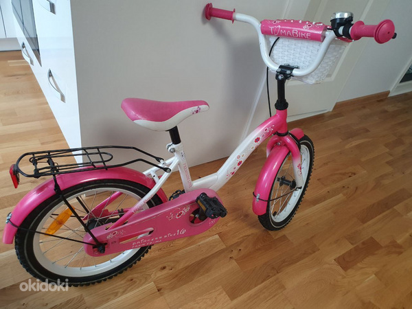 Детский велосипед Tomobike (с вспомогательными колесами) (фото #2)