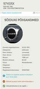 Volvo 740 2.0 82kw (7 foto / 7)