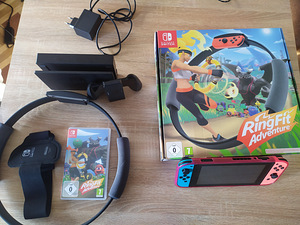 Nintendo Switch + Ring Fit Adventure (3 фото из 3)