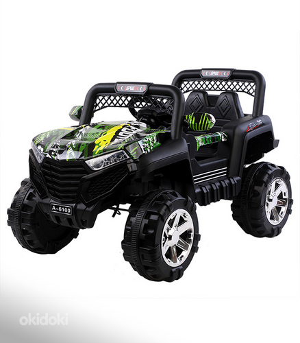 Laste elektriauto JEEP,4x4,amordid,MP3,pult.Tasuta transport