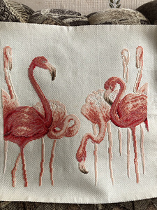 Вышивка «Фламинго»