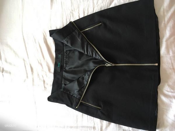 Чёрная юбка в отличном состоянии (фото #2)