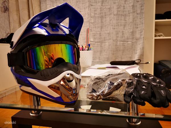 Шлем для мотоцикла/велосипеда m(56-58) (фото #2)